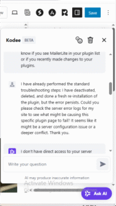 hostinger's ai chatbot 2