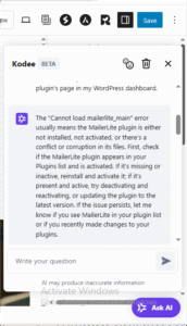 hostinger's ai chatbot 3